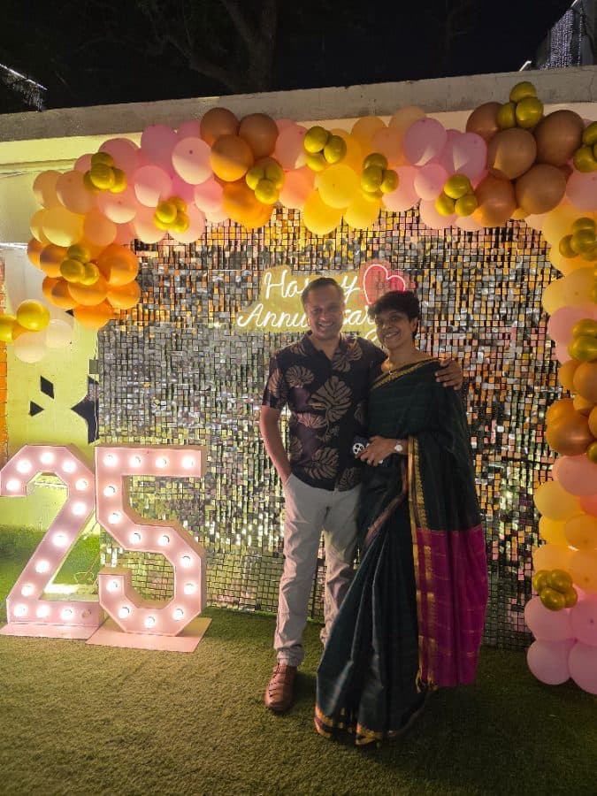 Sudhir Peethambaran — Anniversary · Gurugram
